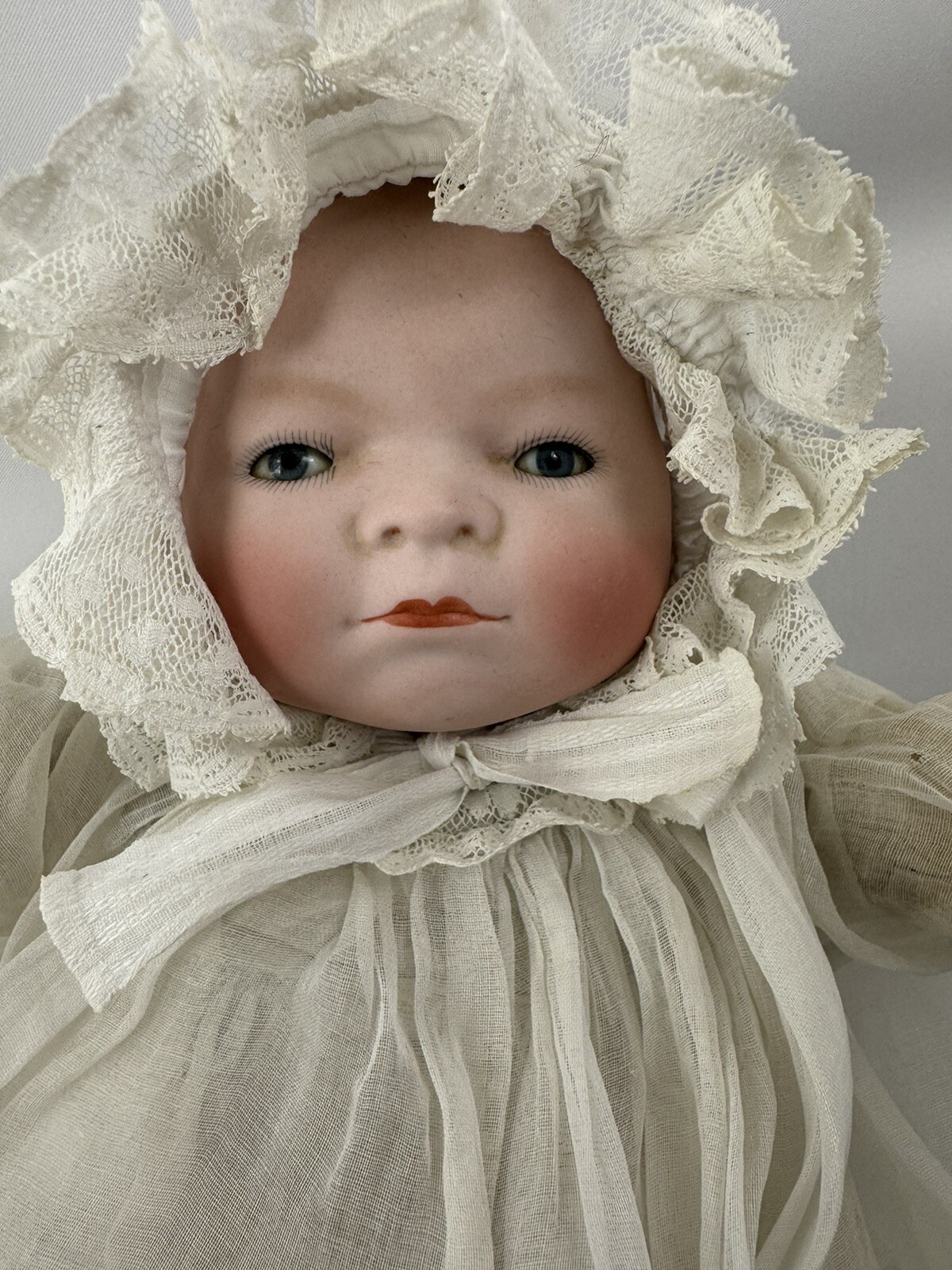 Antique Bye Lo Baby Cloth Body 10 IN Antique Grace Putnam German Bisque Doll