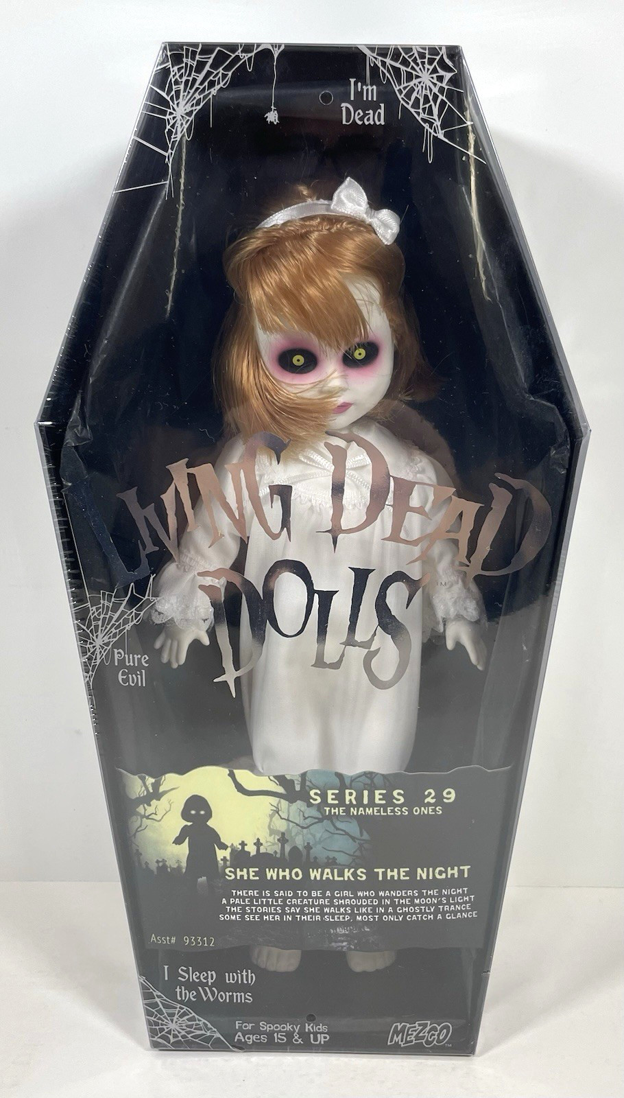 Living Dead Dolls Series 29 She Who Walks the Night Doll LDD Mezco