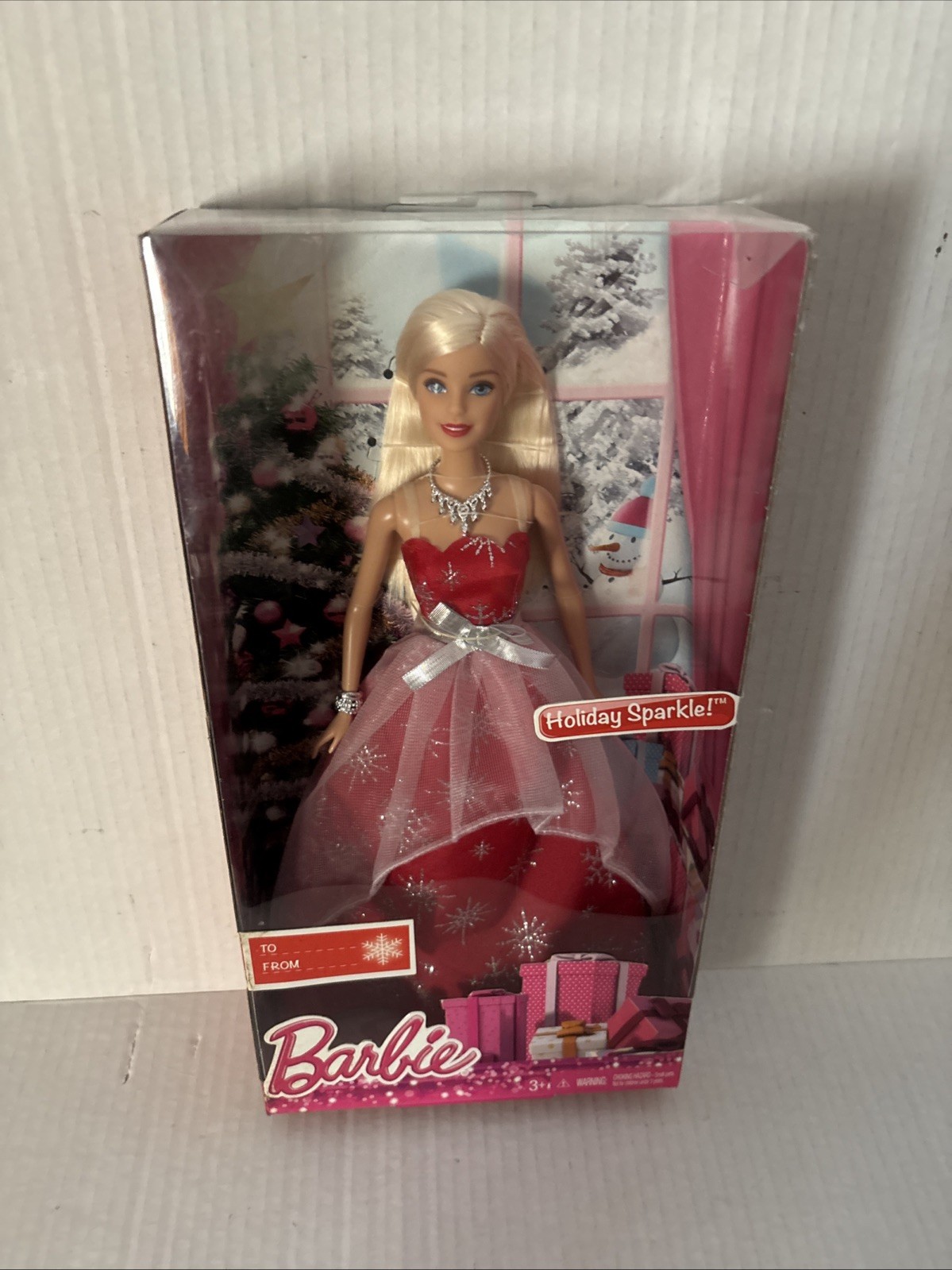 Holiday Sparkle Barbie Doll – CLW91 – 2014 – NRFB