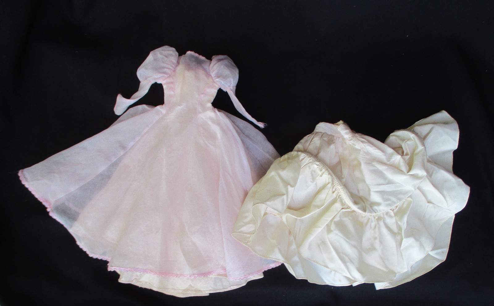 Vintage 1940s-50’s Organdy Gown for Alexander Composition or HP Doll 17-18″
