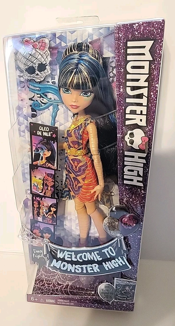 Monster High Doll Cleo De Nile Welcome to Monster High 2015 Factory Sealed
