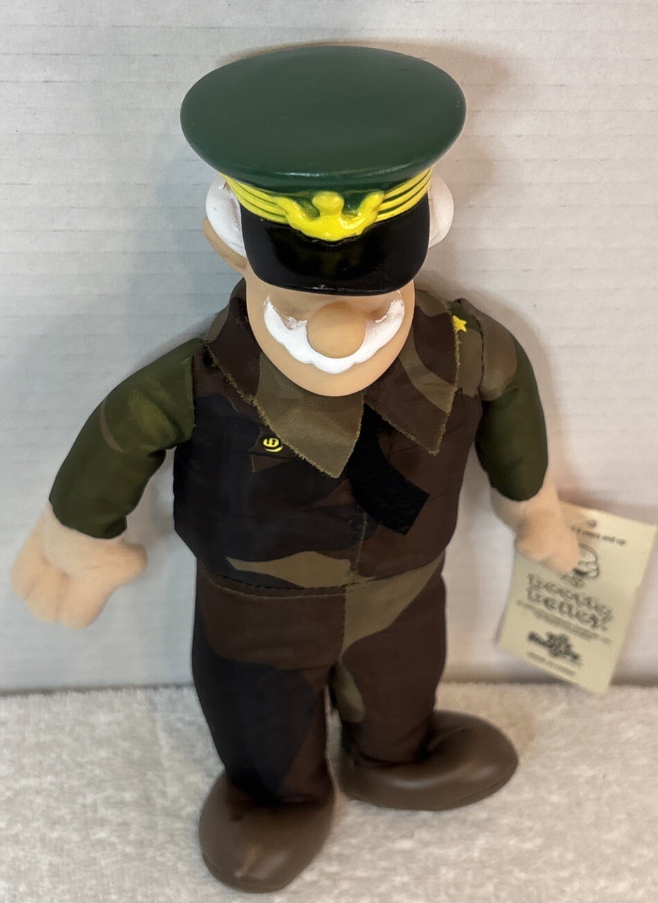 Vintage 2004 Beetle Bailey General Halftrack plush – New With Tags