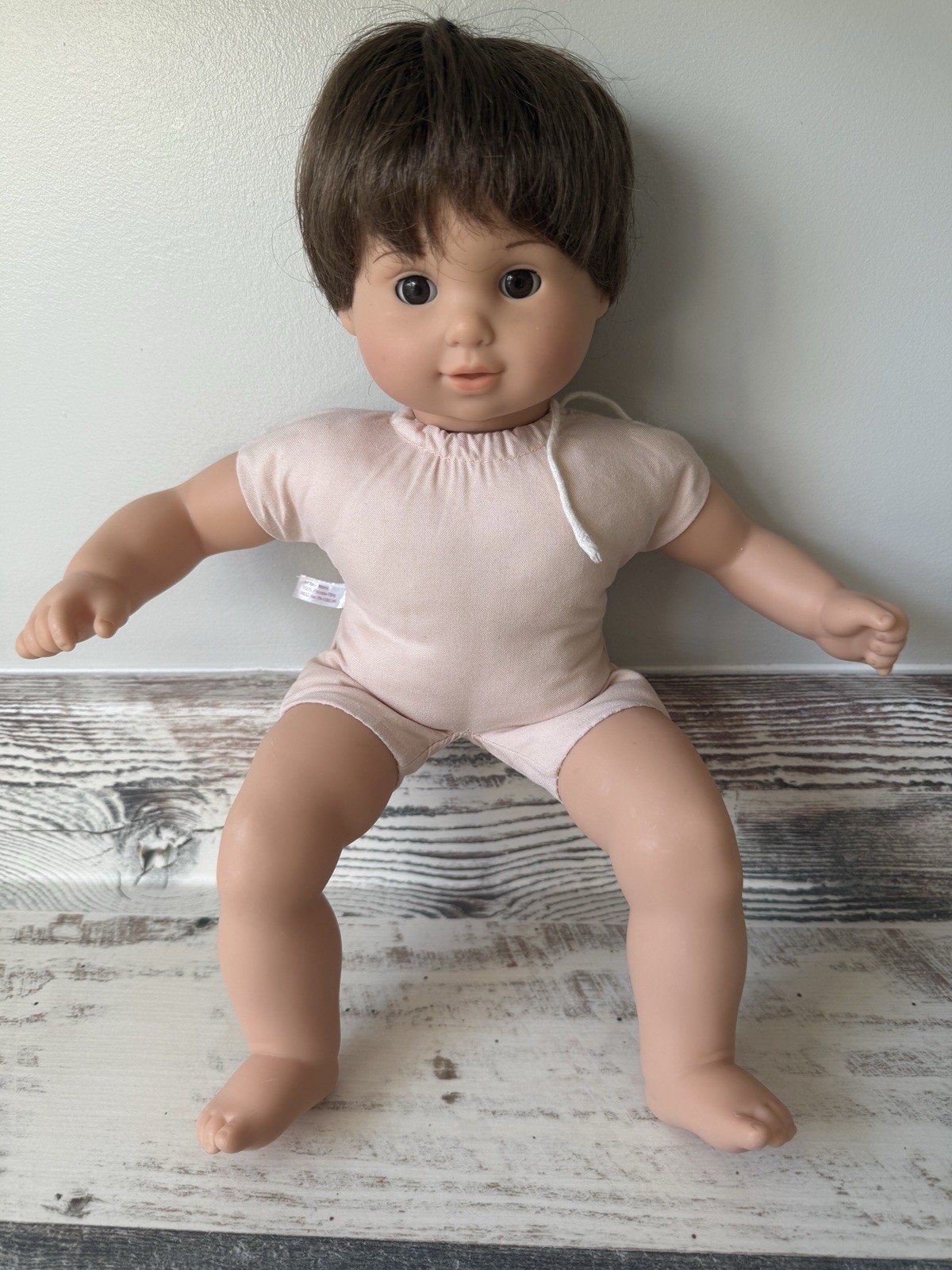 American Girl BITTY TWINS Doll Boy Twin Brown Hair Brown Eyes 15” Boy Doll 2009