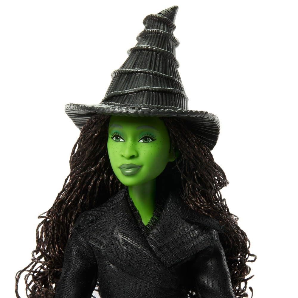 Mattel Wicked Deluxe Elphaba Fashion Doll with Movie-Inspired Gown, Accessories,