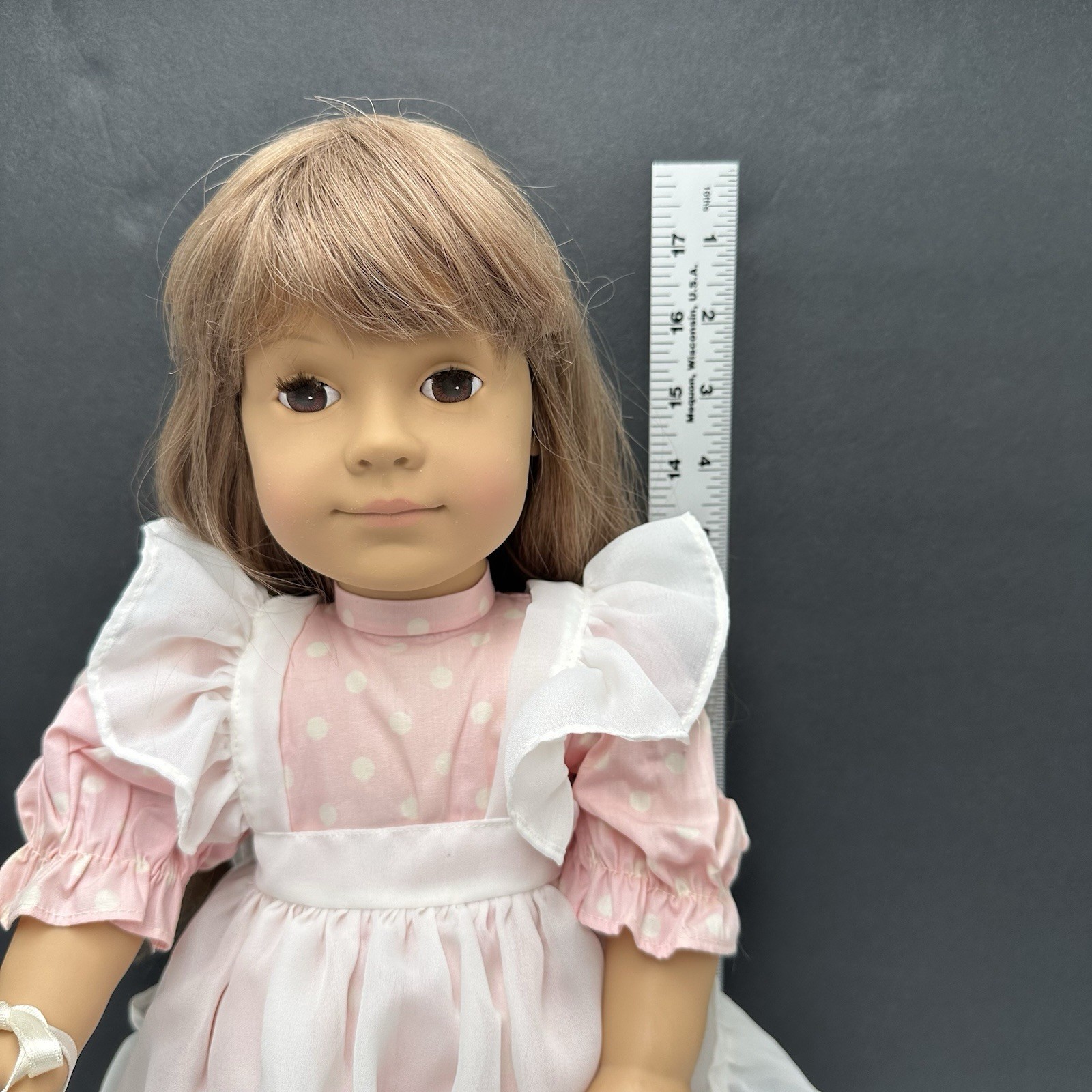 Marianne Gotz Doll MATHILDE 16″ Germany 1988 47/300 WEICHGELENKPUPPE 88261