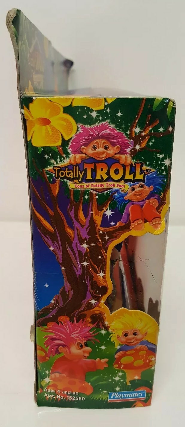 DAM Totally Trolls King Azul Queen Ruby Baby Boxed Set Passport Playmates Toys