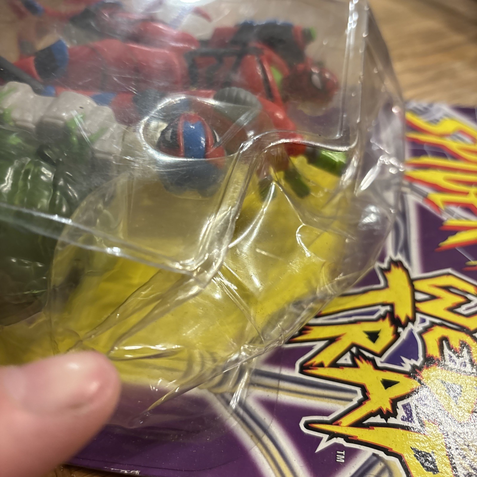 Vintage Unopened 1997 Spider-Man Web Trap Future Toy Biz Marvel Comics Figure ￼
