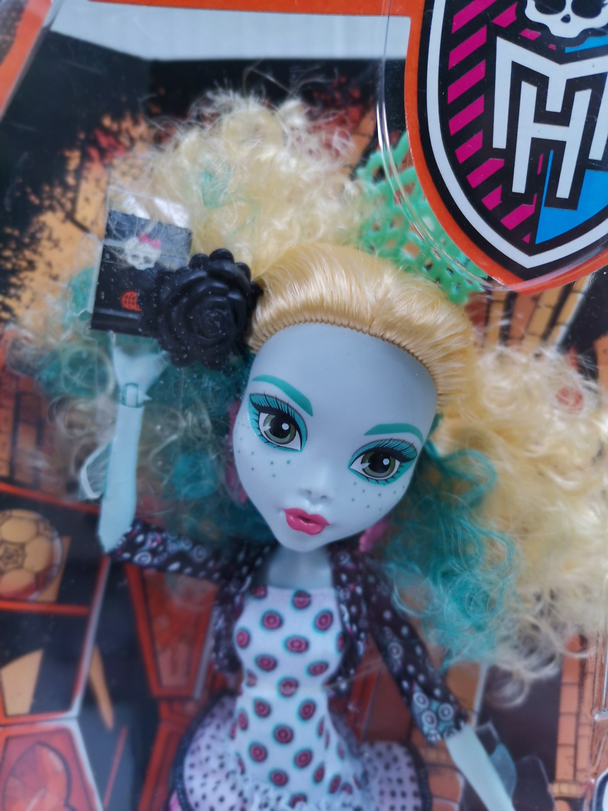 Monster High Lagoona Blue Student Exchange in Spain 10″ Doll 2014 Mattel
