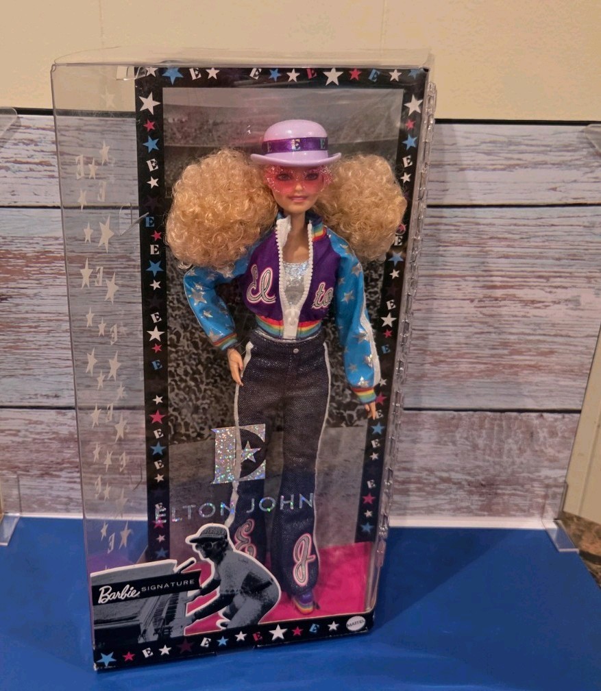 NIB!! Barbie Signature Elton John Barbie Collector Doll