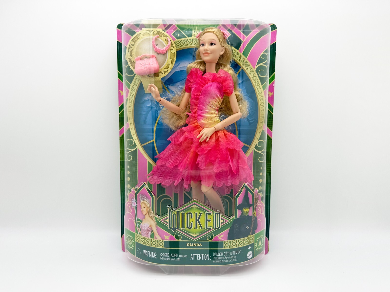 Mattel WICKED Movie GLINDA Fashion Doll Original URL Misprint Error HTF RARE