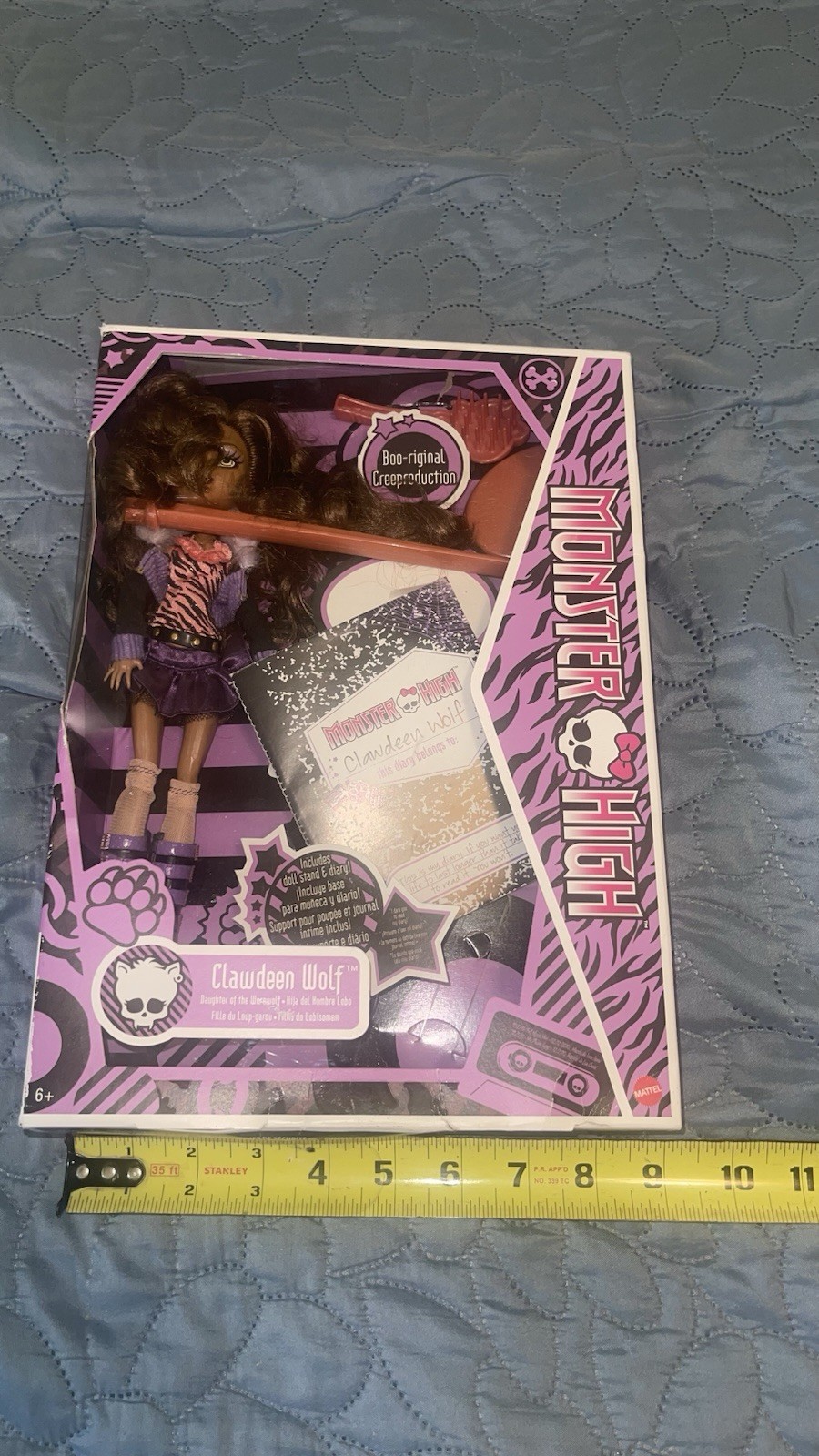 CLAWDEEN WOLF BOO-RIGINAL CREEPRODUCTION MONSTER HIGH DOLL DAMAGED ? BOX