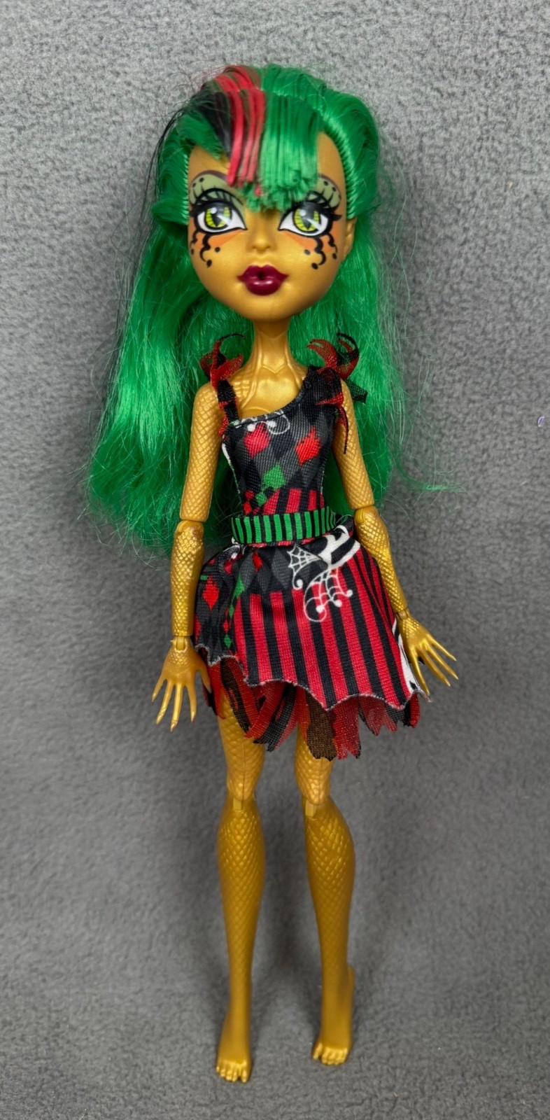 Monster High Freak Du Chic Jinafire Long Dragon Doll & Dress Rare Mattel 2014