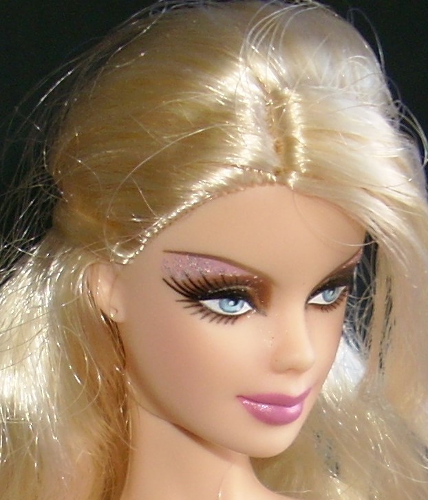NUDE BARBIE 50TH ANNIVERSARY RECENTLY DEBOXED ~ BLONDE SMOKY EYES ~ MODEL MUSE