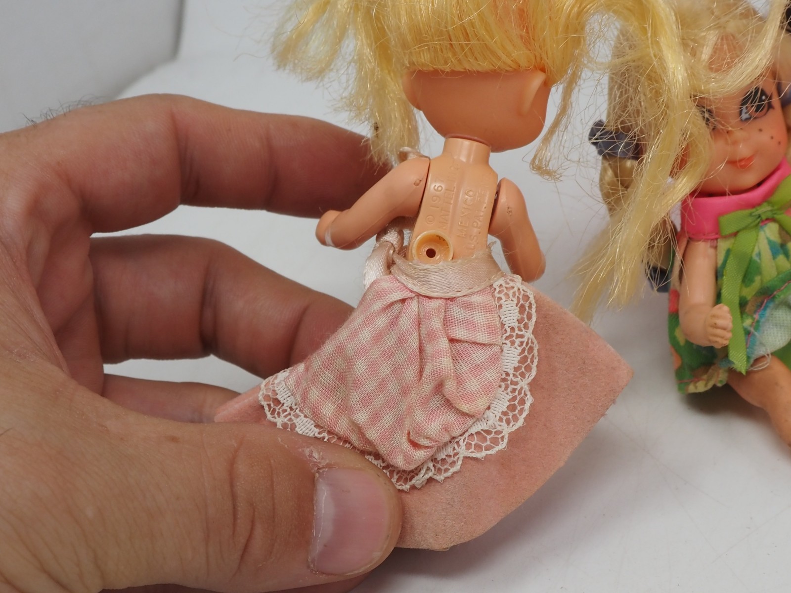 Mattel Liddle Kiddles Skediddle Lot Lickety Spliddle Shirley Tessie 1960s