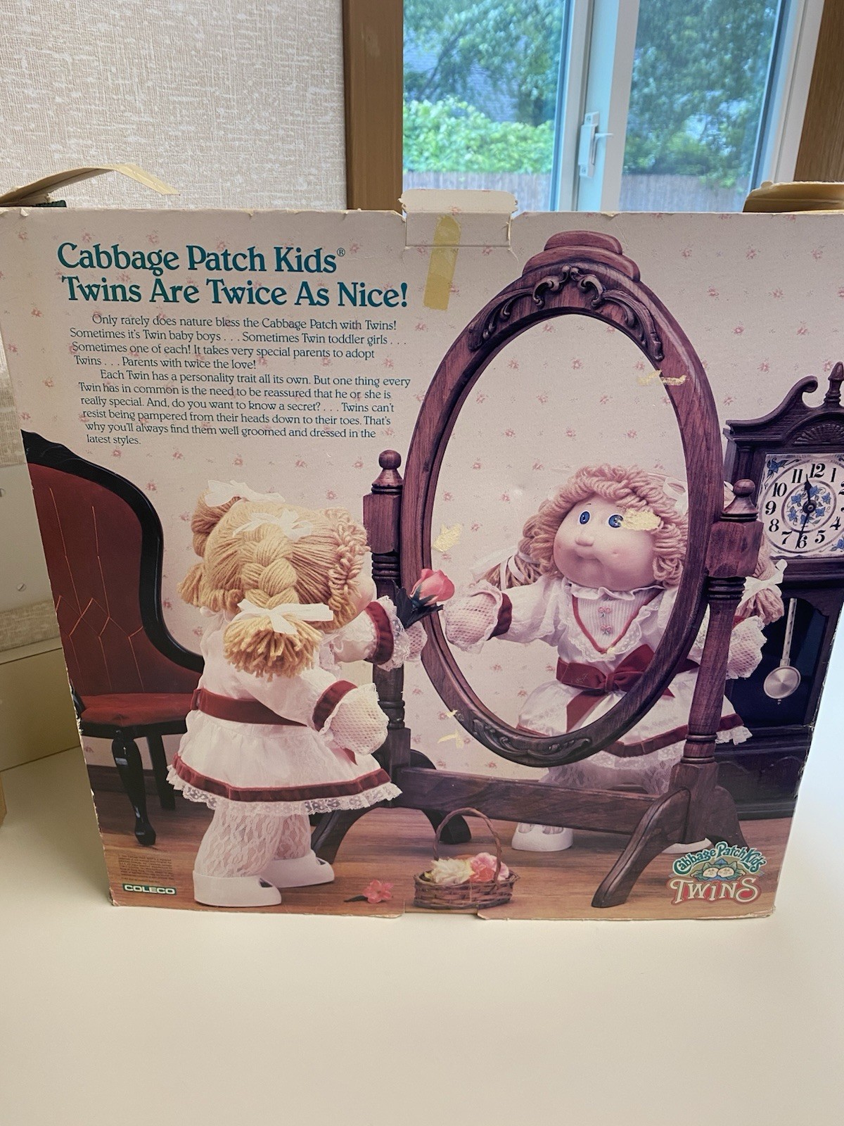 Cabbage Patch Kids Twins 2-Piece Boy Doll Lot, Brown Eyes, Original Opened Box