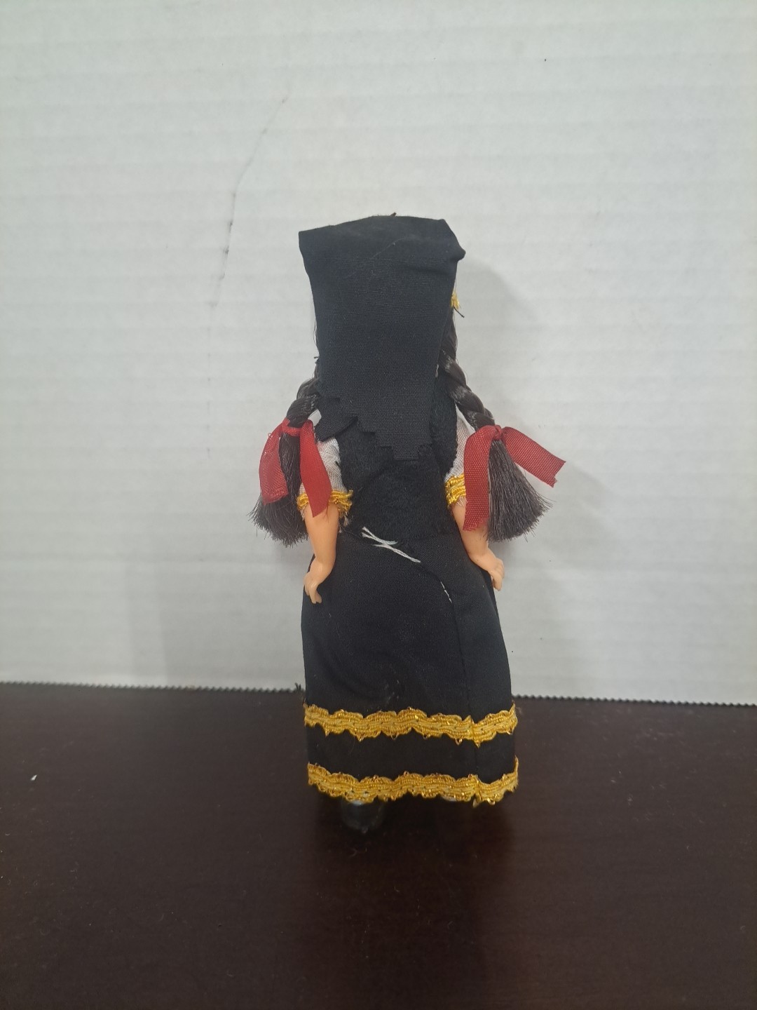 Vintage Nationality Doll With Sleeping Eyes 5.5inches