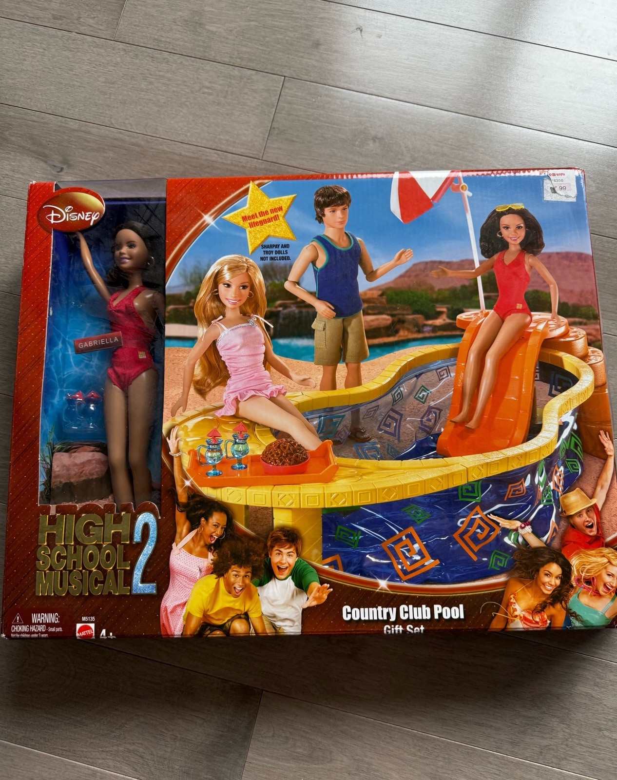SEE AD HIGH SCHOOL MUSICAL 2 GABRIELLA LAVA SPRINGS COUNTRY CLUB POOL & DOLL