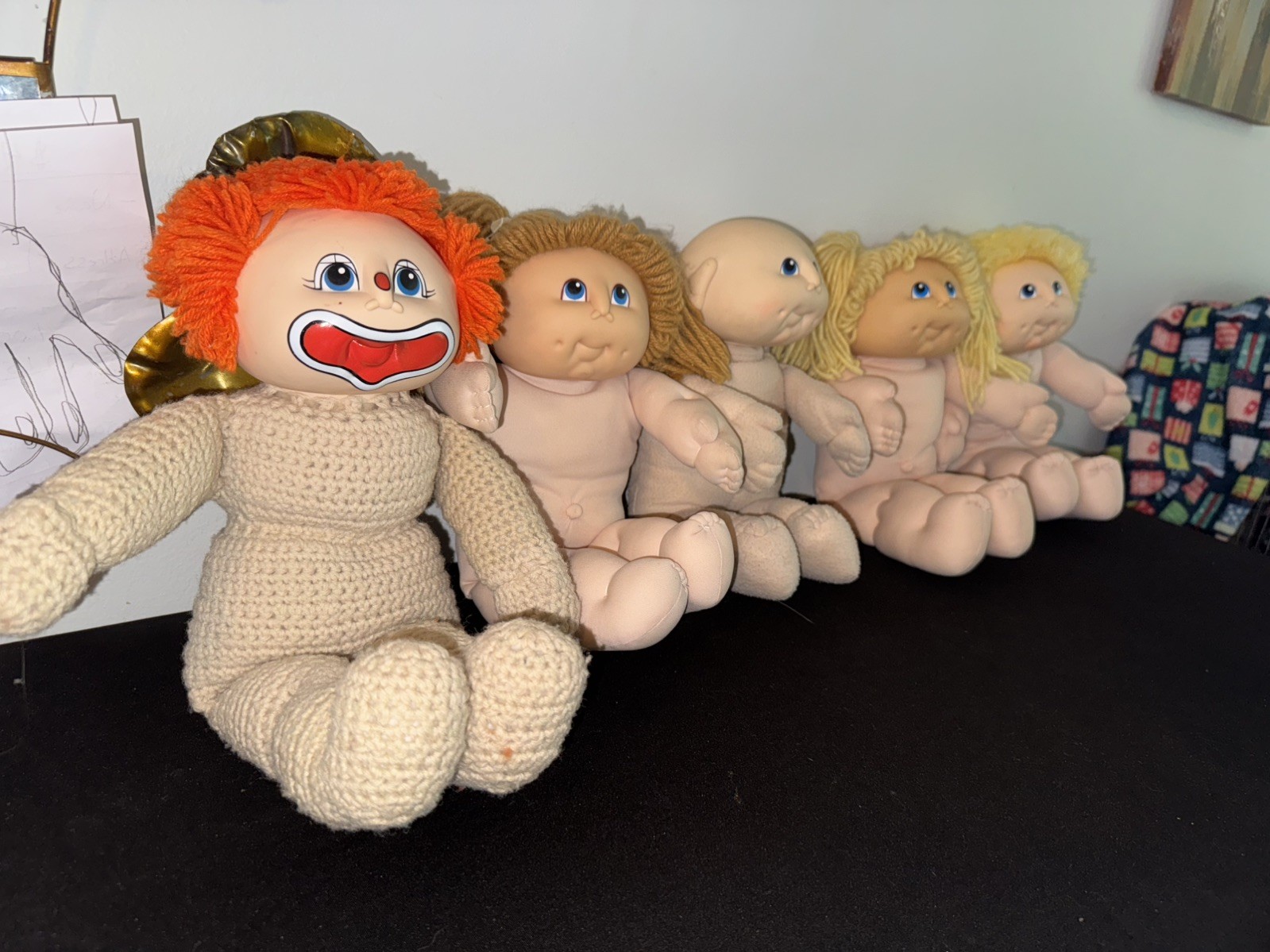 VTG Doll Baby * The Original Doll Baby Dolls MN Thomas Funny Baby 1984 -Lot Of 5