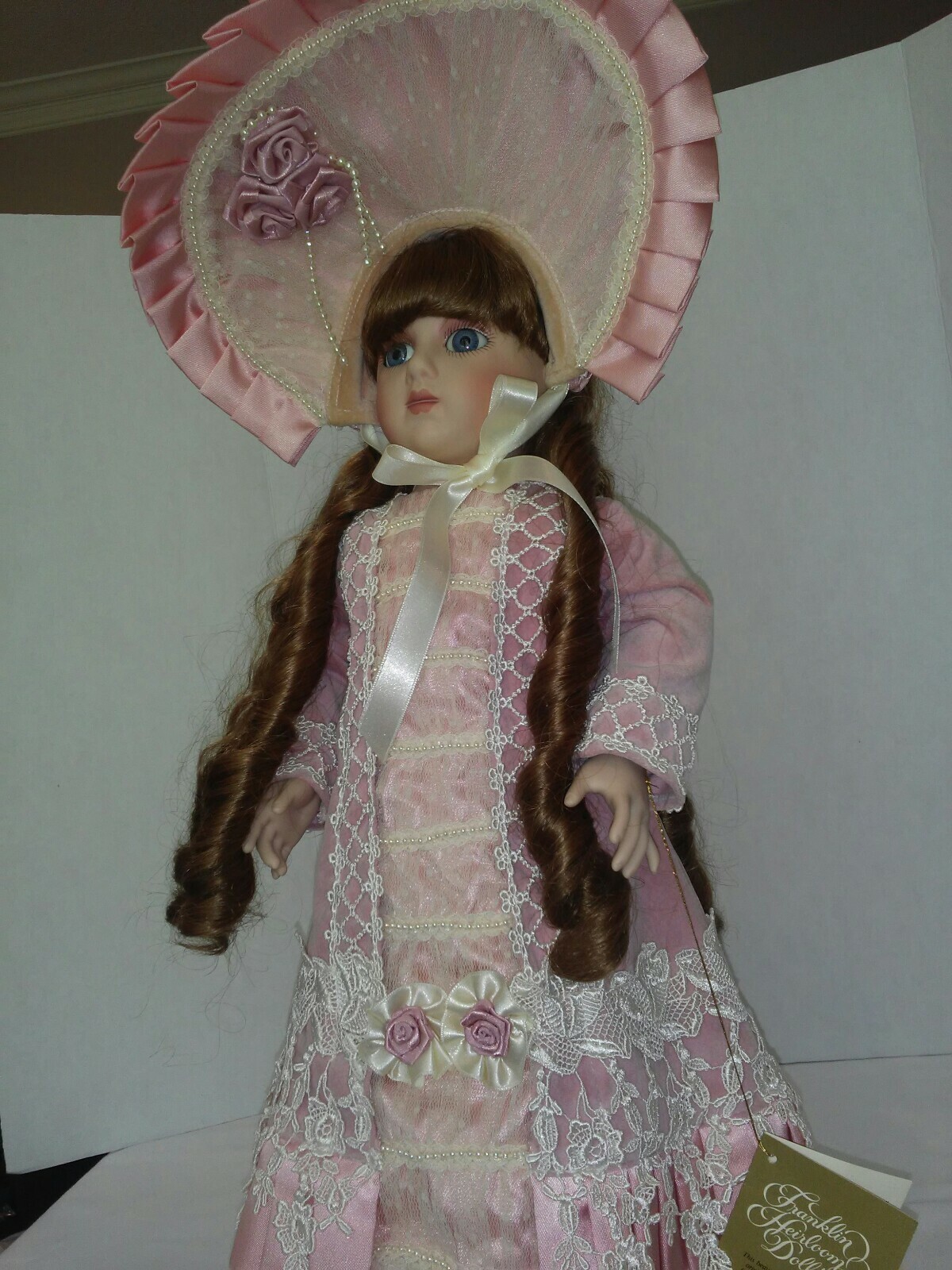 FRANKLIN MINT BEBE by Thuillier 1991 Replica of $100,000.00 Doll 23″ in Box RARE
