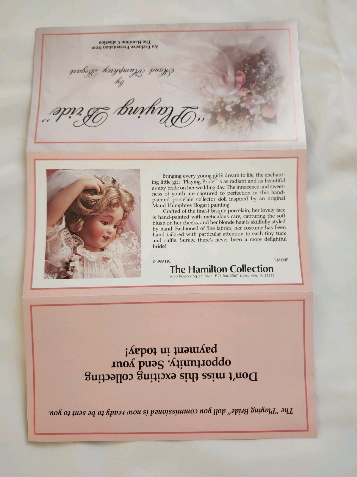 Porcelain Doll, Hamilton Collection, Maud Humphrey Bogart