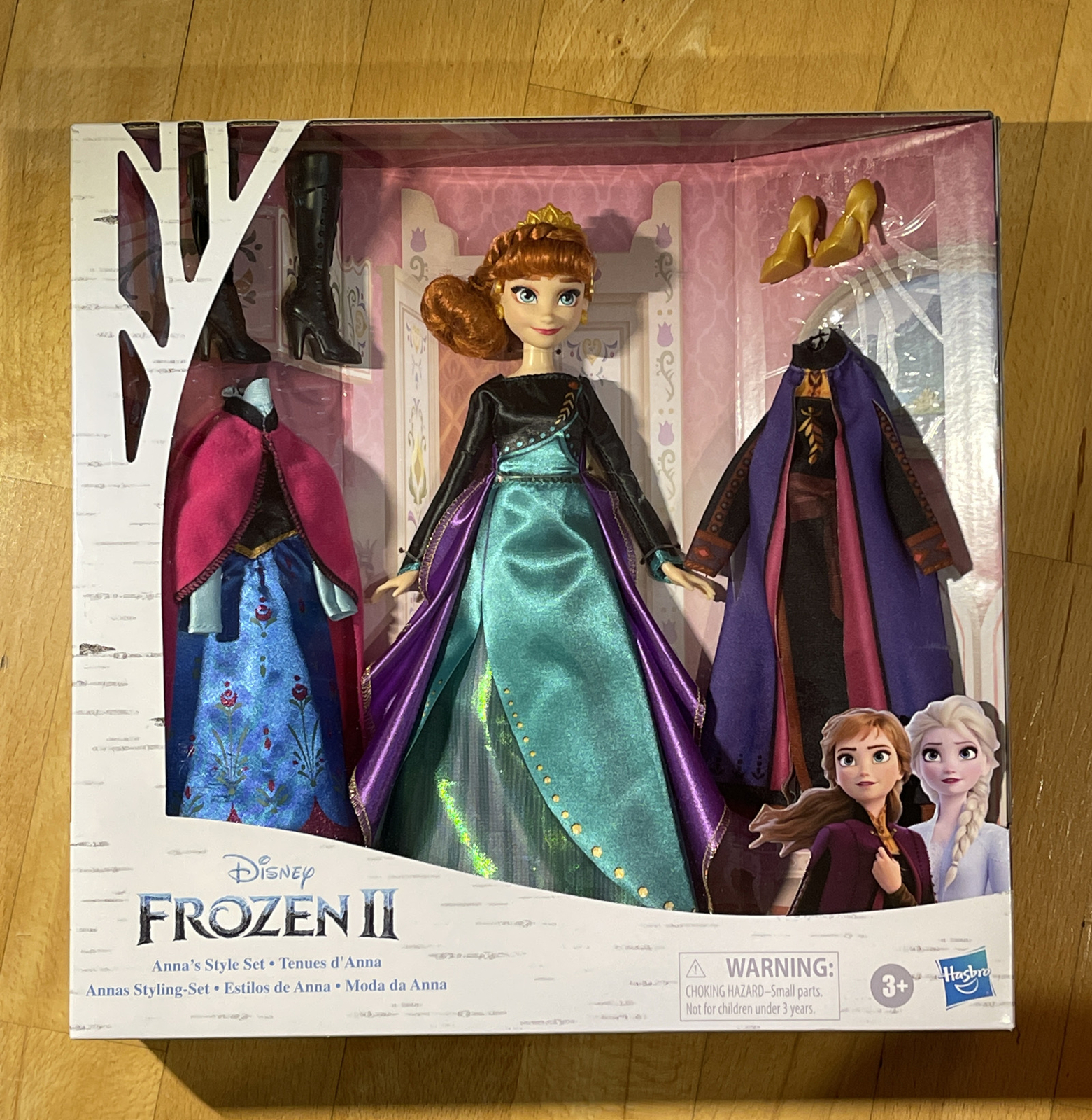 New Disney FROZEN 2: Anna’s Style Set 3 Outfit Exclusive