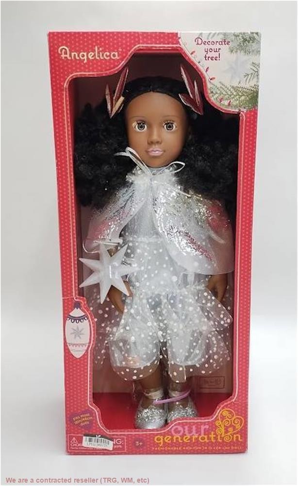 Our Generation Angelica Limited-Edition 18″ Holiday Collectible Doll SEE DETAILS