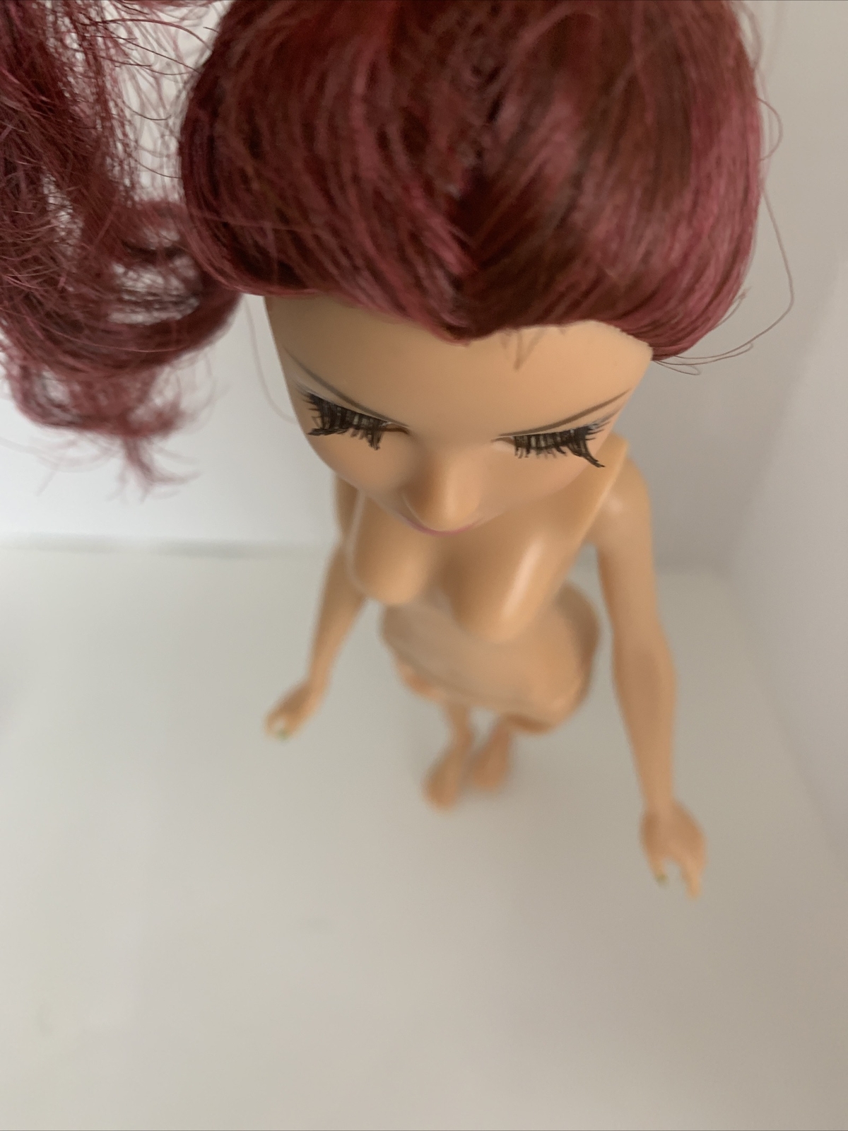 CAMRYN DOLL PROJECT Mc2 MGA RED AUBURN Hair Nude rooted lashes