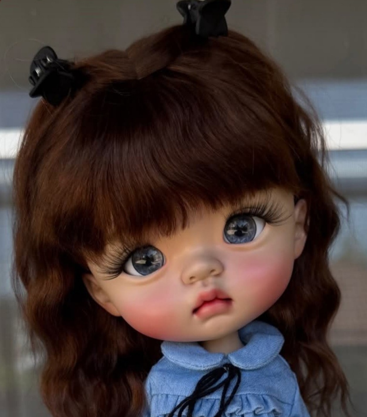 1/6 BJD Doll SD Yuan Bao Light Tan Color 1-Free Face Make UP+Free Eyes