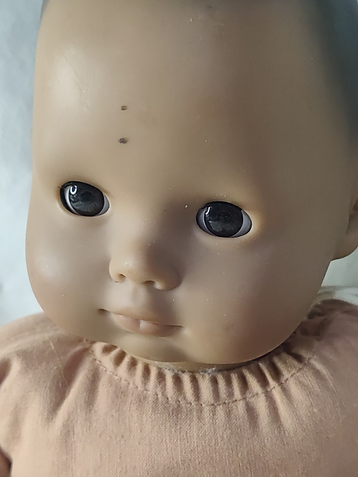 American Girl Doll Bitty Baby 14 7H08 African American Medium Color Brown Eyes