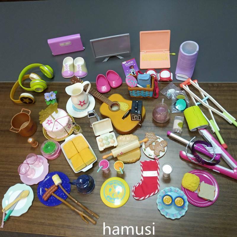 Bundle 18” American Girl Doll Kitchen Food & Dress Outfits Accessory Kids Toys