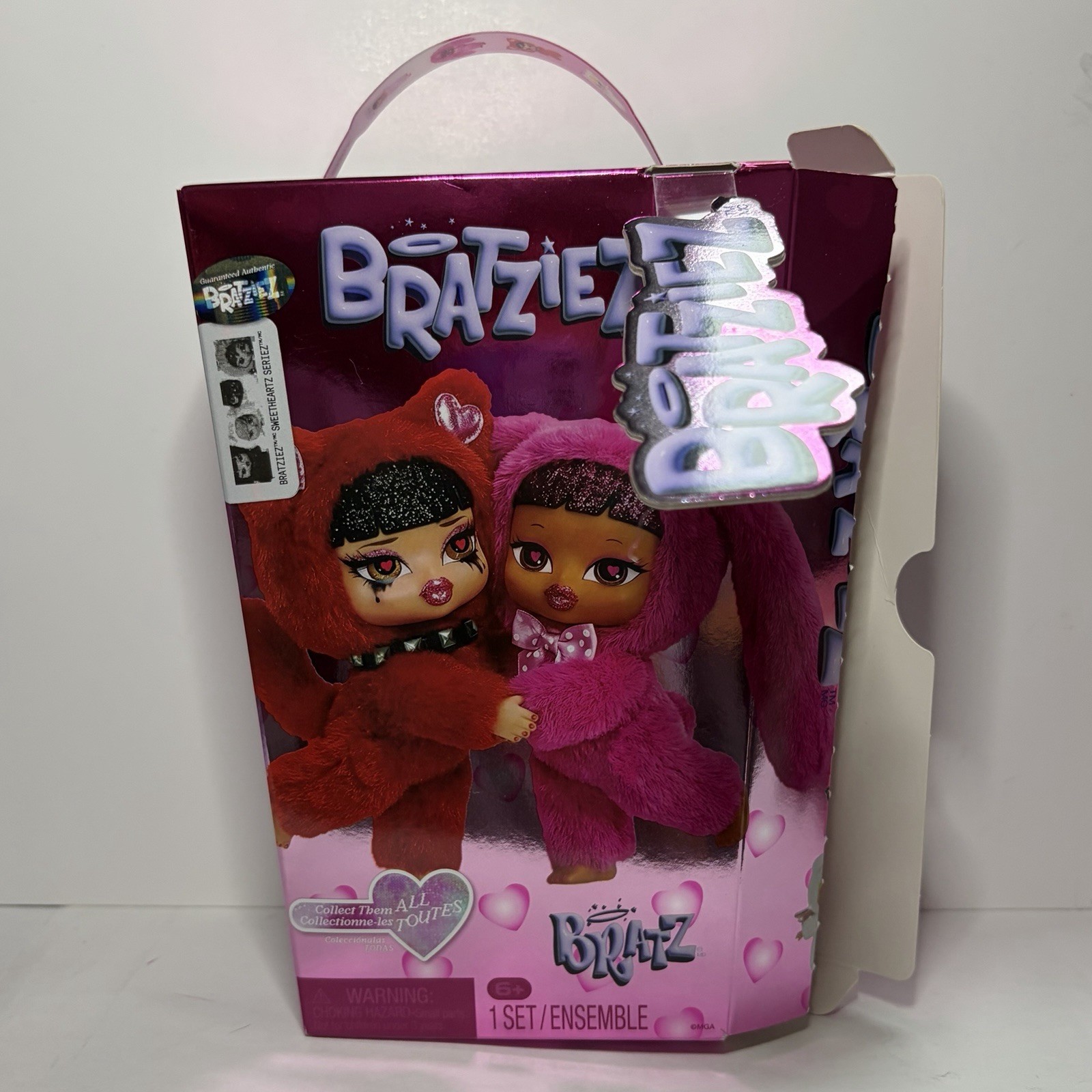 Bratz Bratzies Sweetheartz Plush Keychain Blind Box 💕 Bunny Boo Sasha