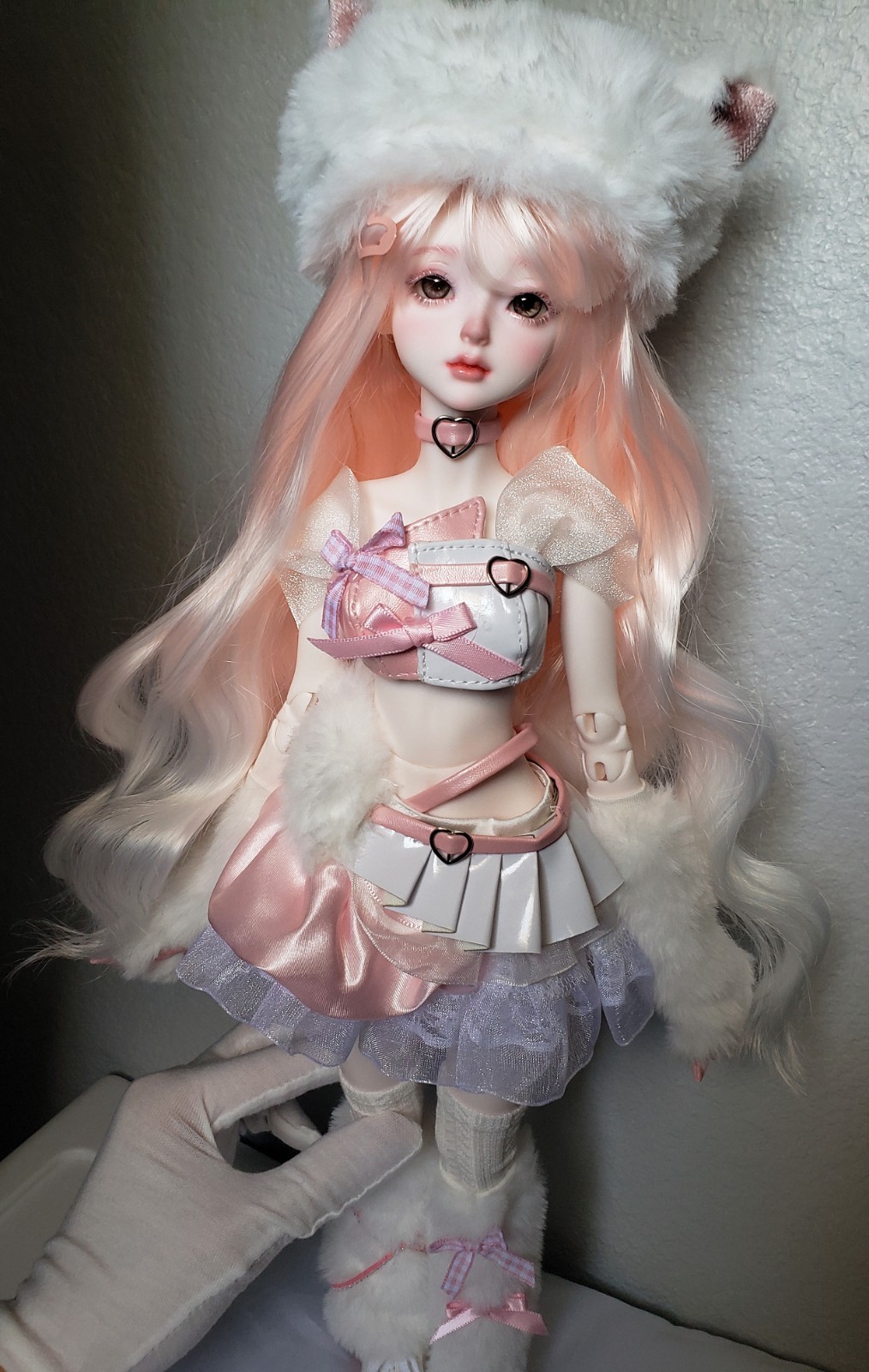 1/4 BJD Fullset Doll With Custom Faceup And Outfit