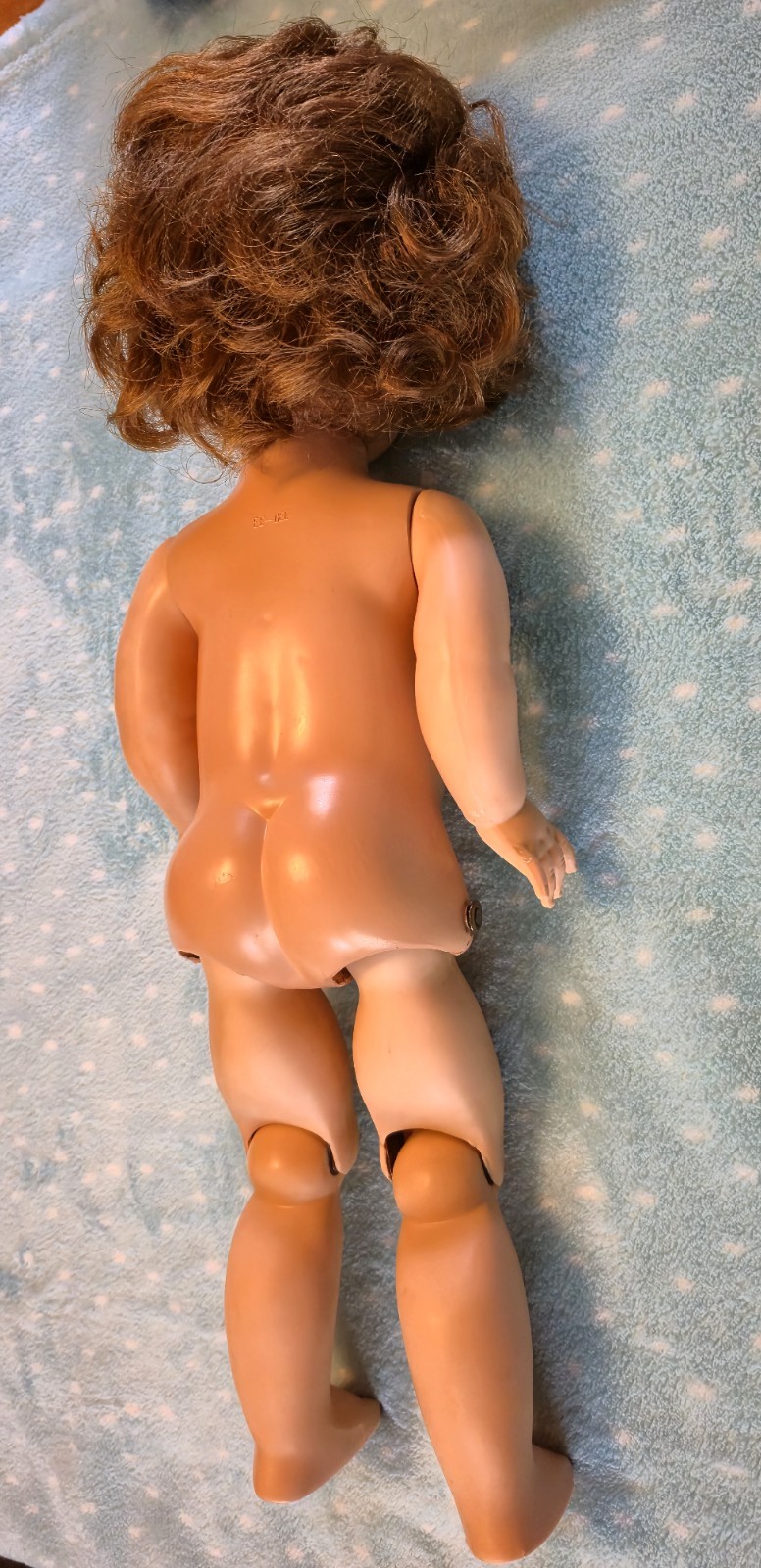 1950s Eegee Walker Crier Doll 17″ Original Vintage Dress, Panties & Shoes