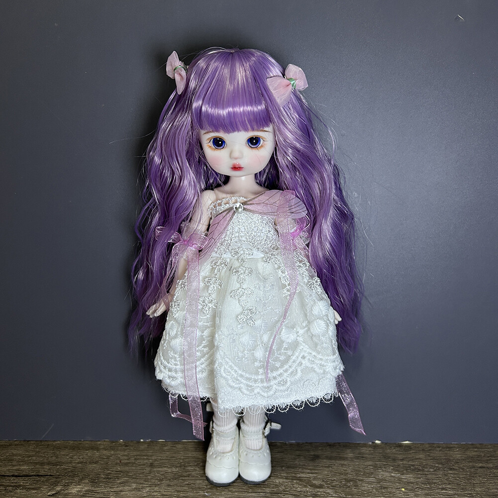 Beautiful Handmade Full Set 30cm BJD Doll 1/6 Ball Jointed Girls Lifelike Female