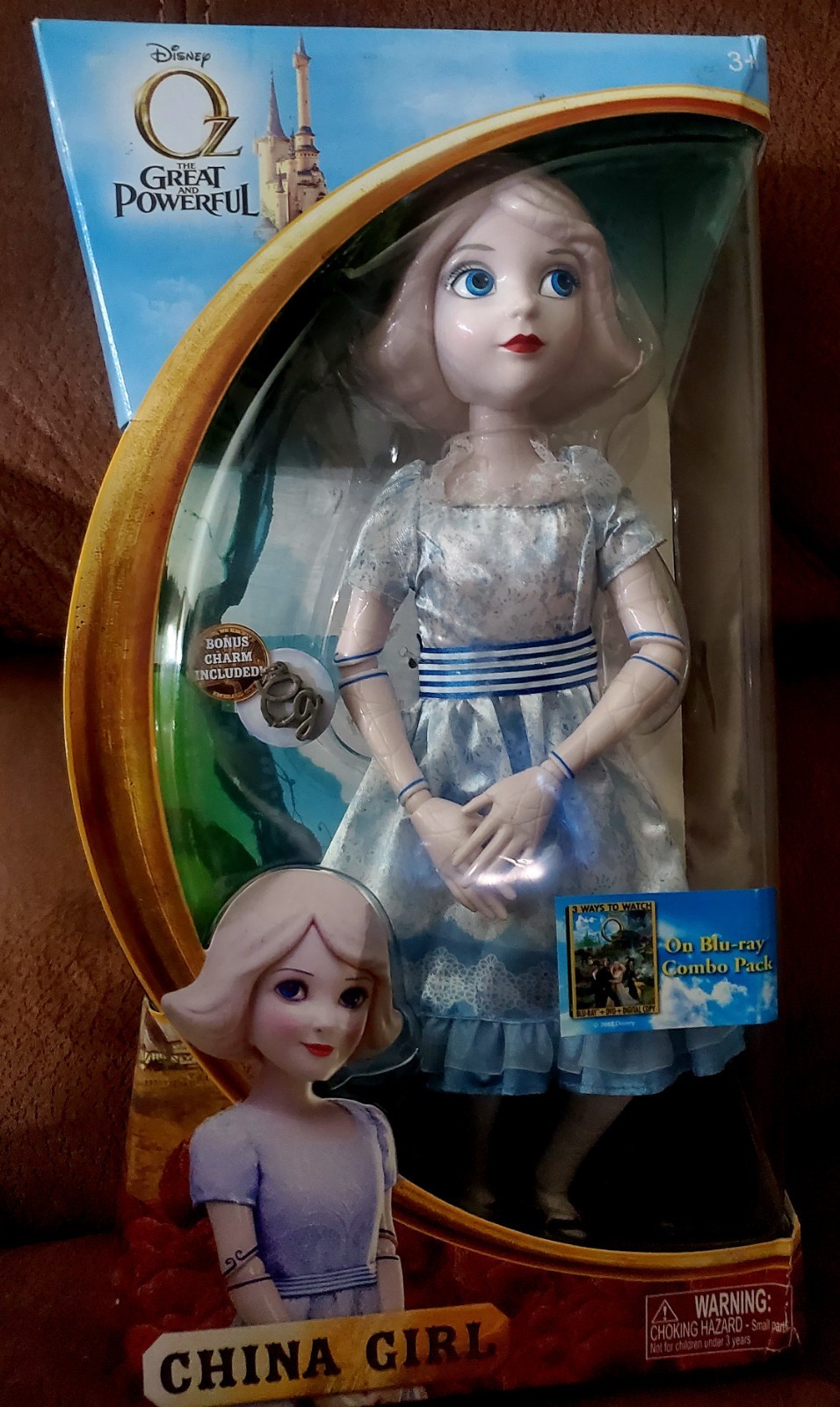 Disney 2013 Oz The Great and Powerful China Girl Doll with Charm New