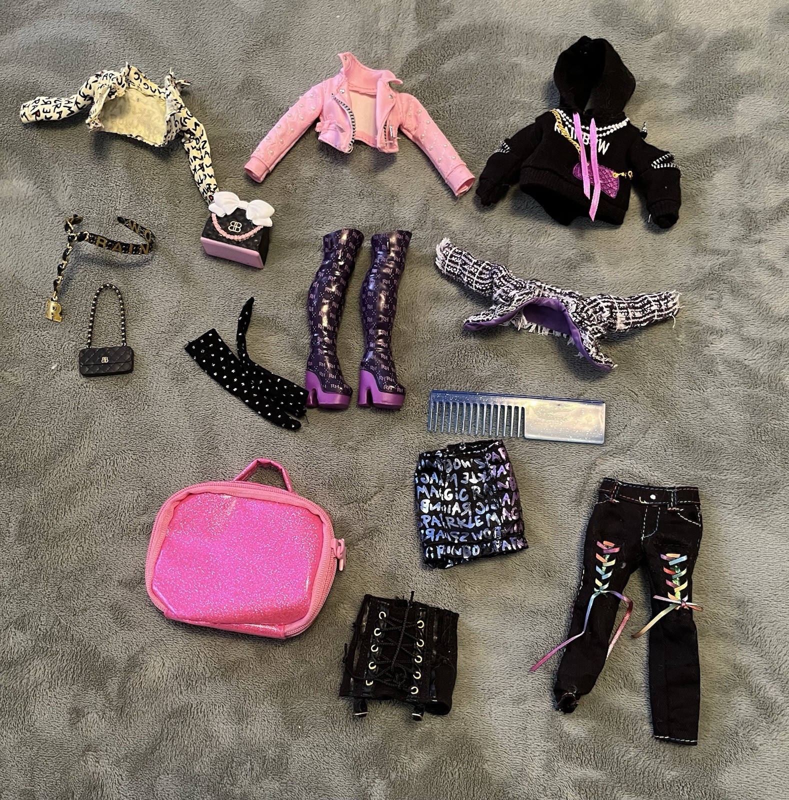 Rainbow High Clothes Lot