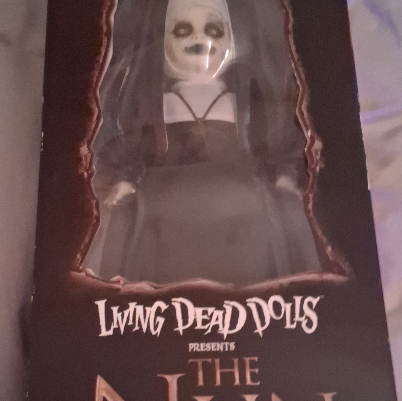 Mezco Living Dead Dolls The Nun 10 in Doll Gothic Horror Collector, Opened Box