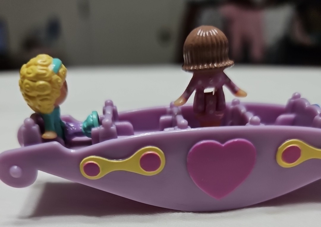 Polly Pocket Teeter Totter & Stroller ~ 1993 ~Vintage