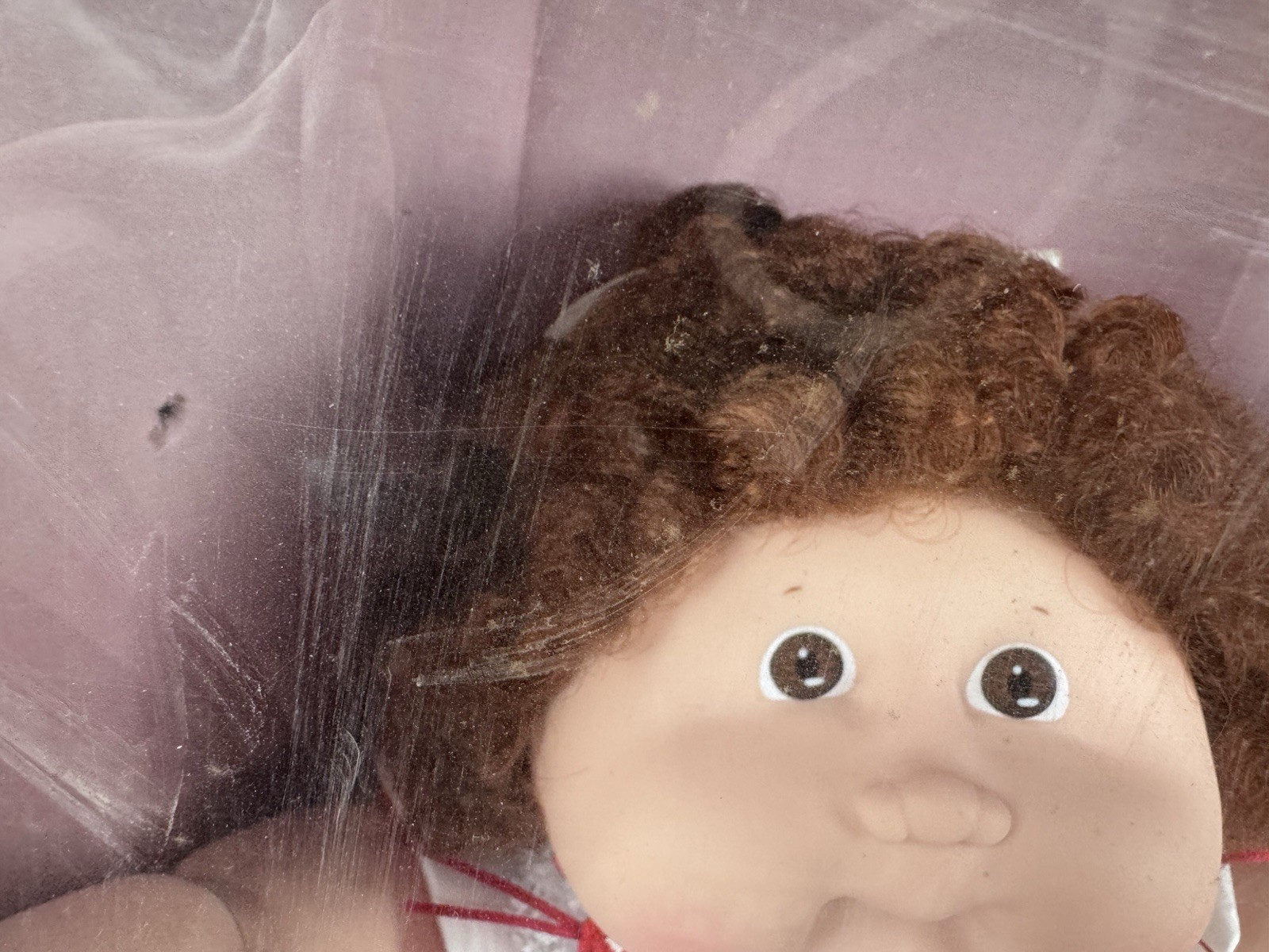 Vintage Cabbage Patch Kids Corn Silk Kids HM#17 In Box Red Hair Braid Rare