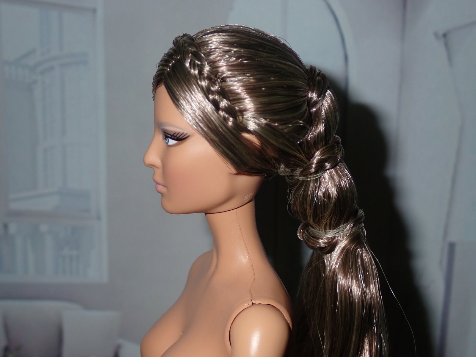 Herve Leger Barbie Model Muse Body ~ NUDE Doll ~ Newly Unboxed