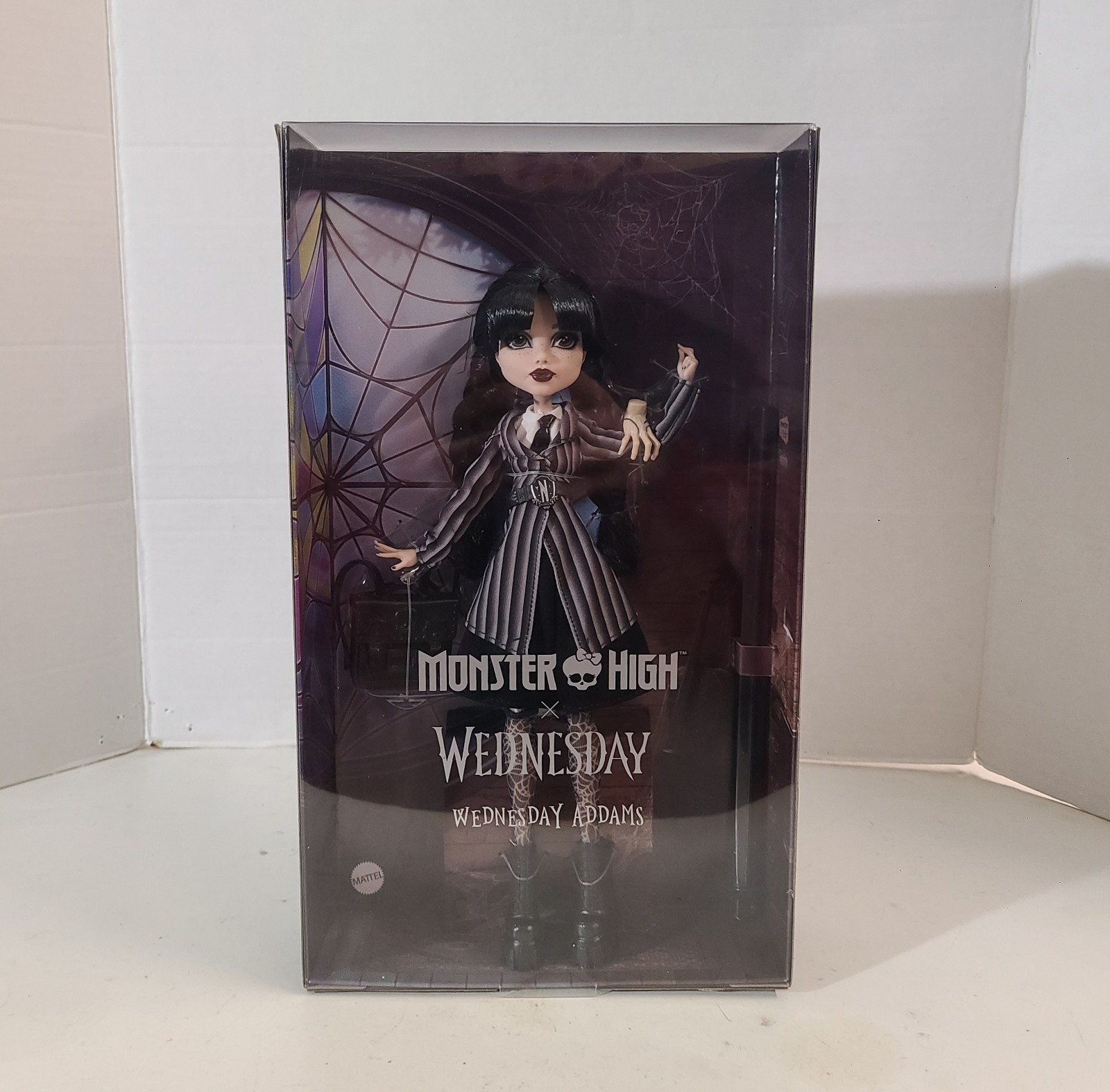 Monster High x Wednesday Addams Doll and Thing Netflix Nevermore Academy New