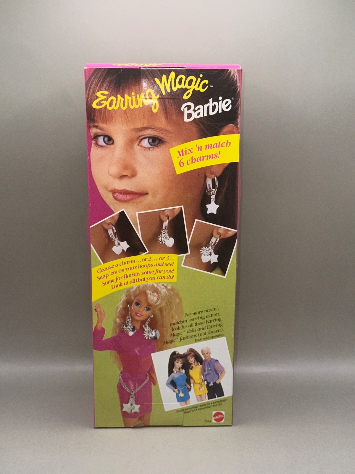 Vintage 1992 Mattel “Earring Magic Barbie” #7014 *NRFB*