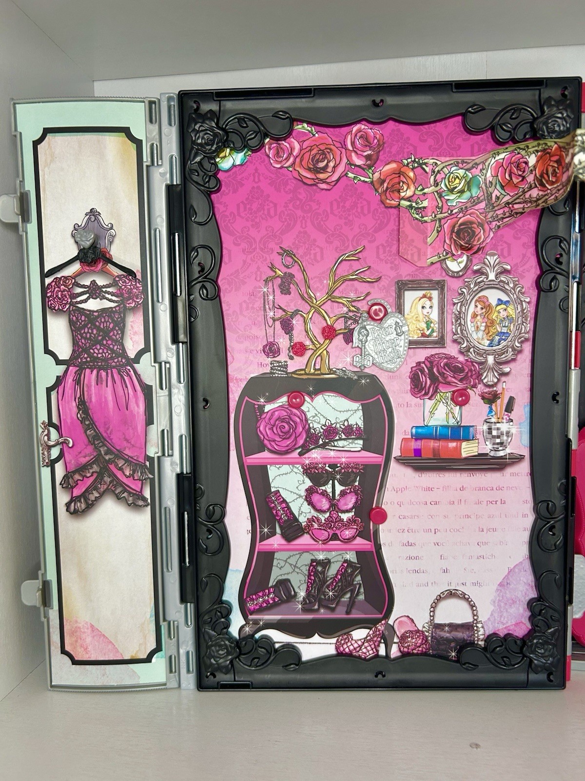 Ever After High Briar Beauty Thronecoming Doll And Playset Incomplete