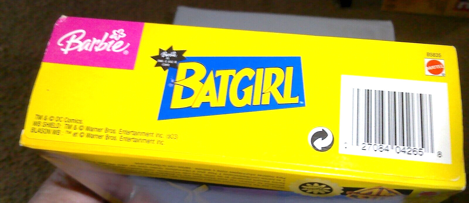 Barbie as Batgirl, DC Comics, 2003 Mattel, Pink Label, NEVER OPENED!