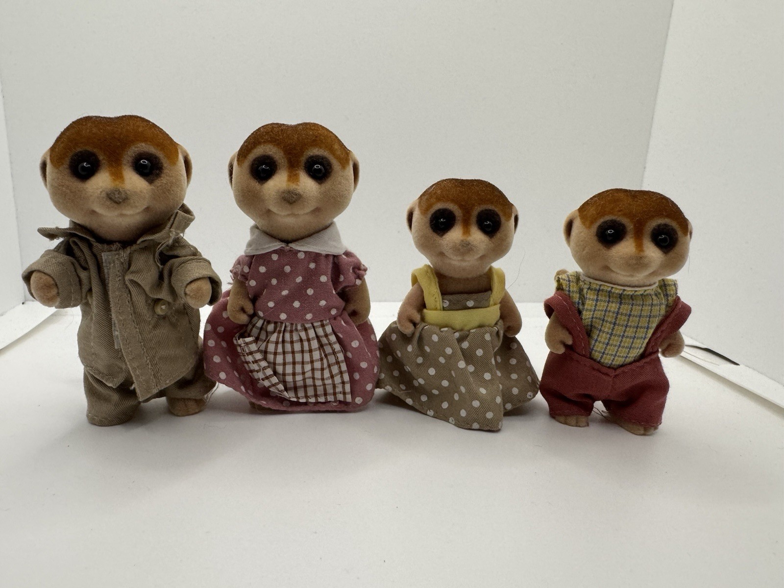 Sylvanian Families Spotter Meerkat Family 2010 Flair COMPLETE VGUC Retired 2