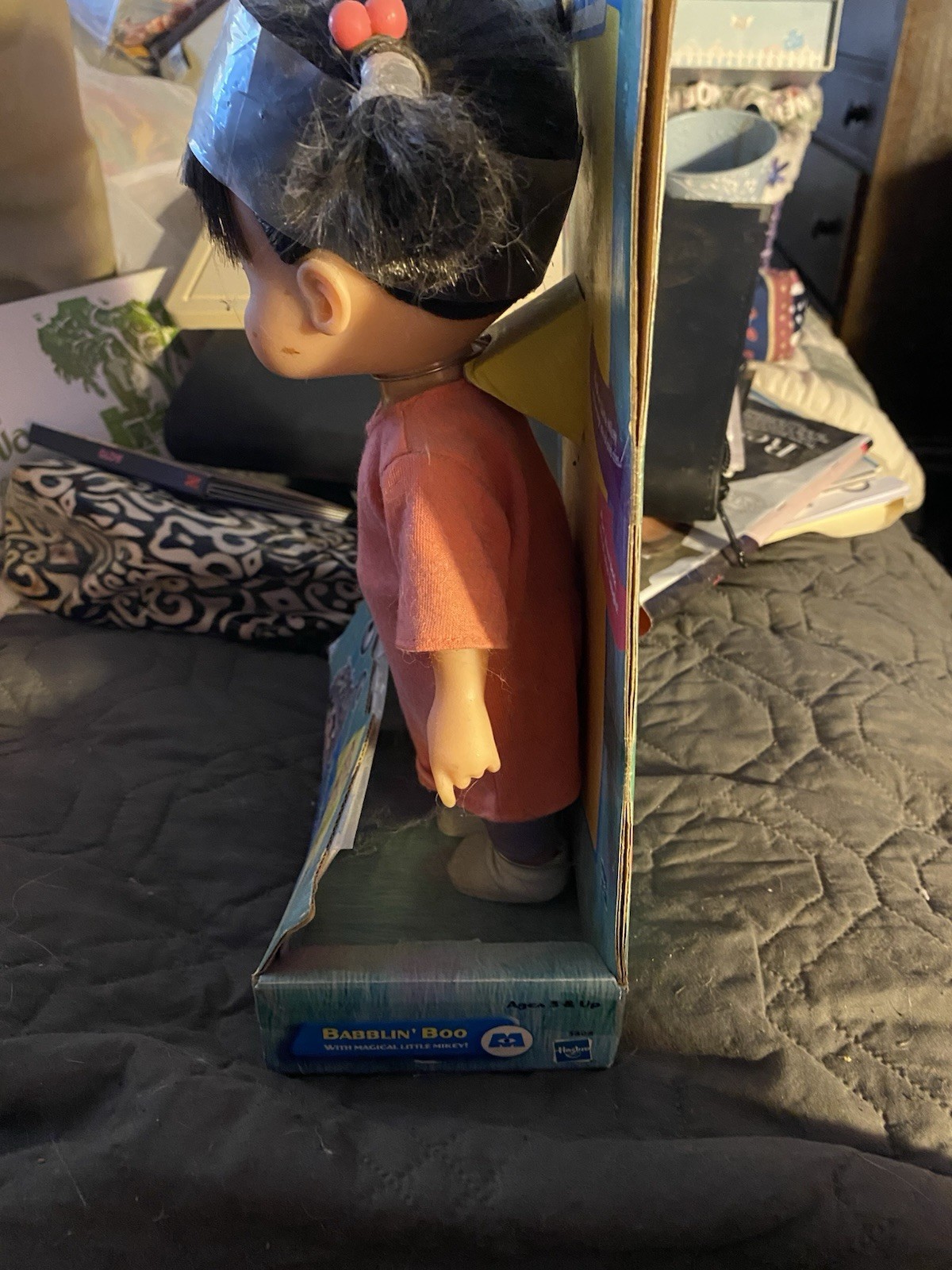 Monsters Inc 2001 Talking Doll “Babbling Boo” 11.5″