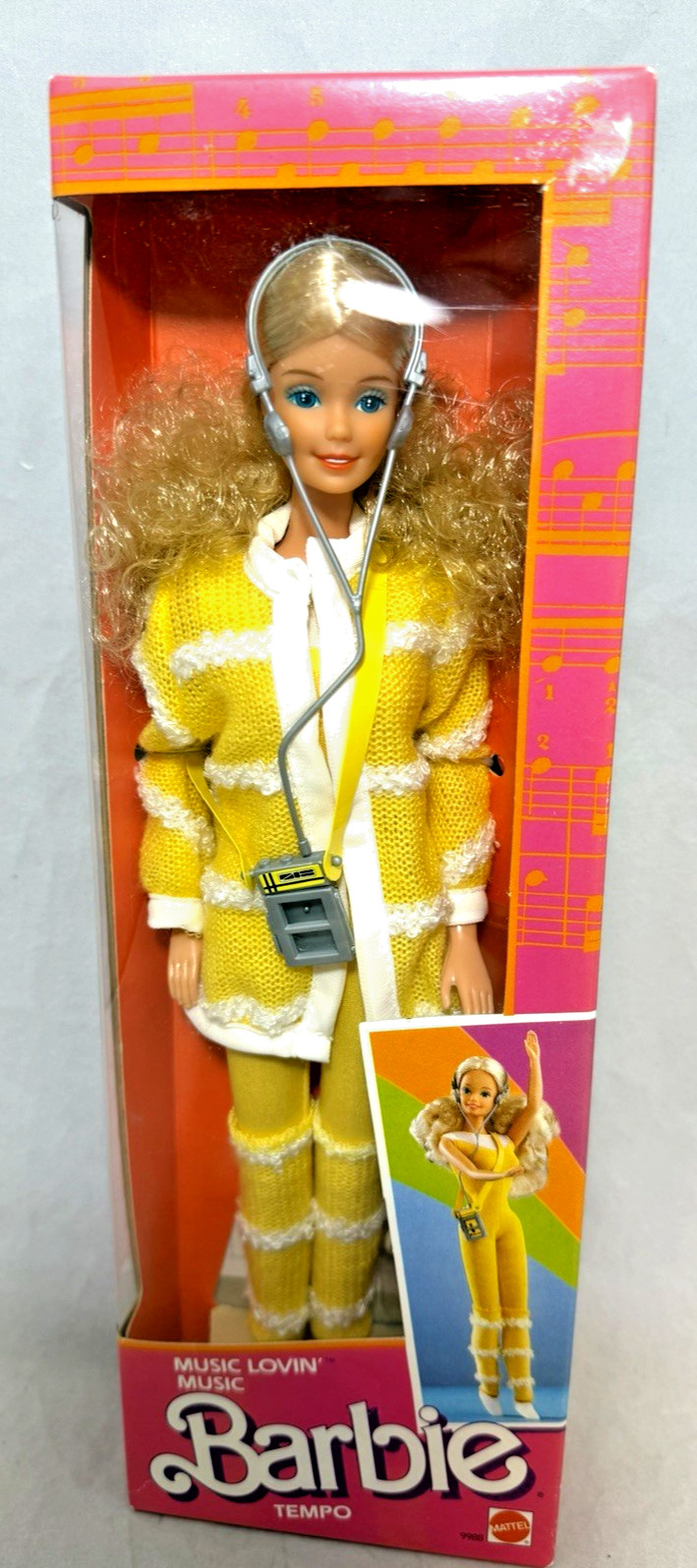 Rare Music Lovin’ Music Barbie Doll #9988 Mattel 1985