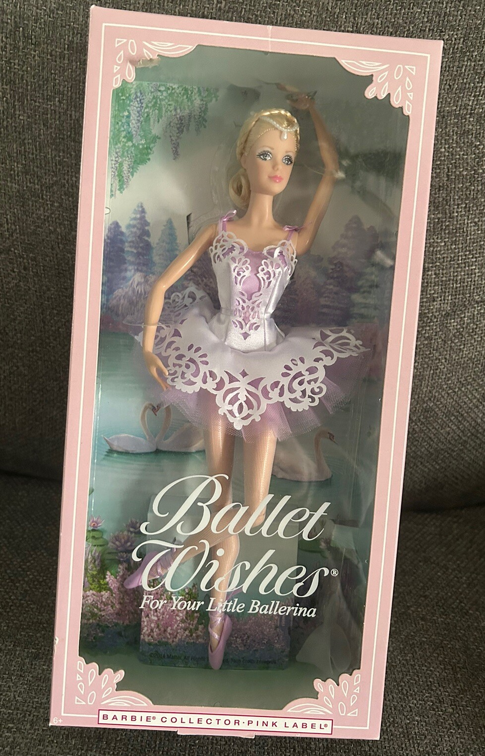 Ballet Wishes Barbie Doll 2015 Pink Label CGK90 NIB Ballerina Collector