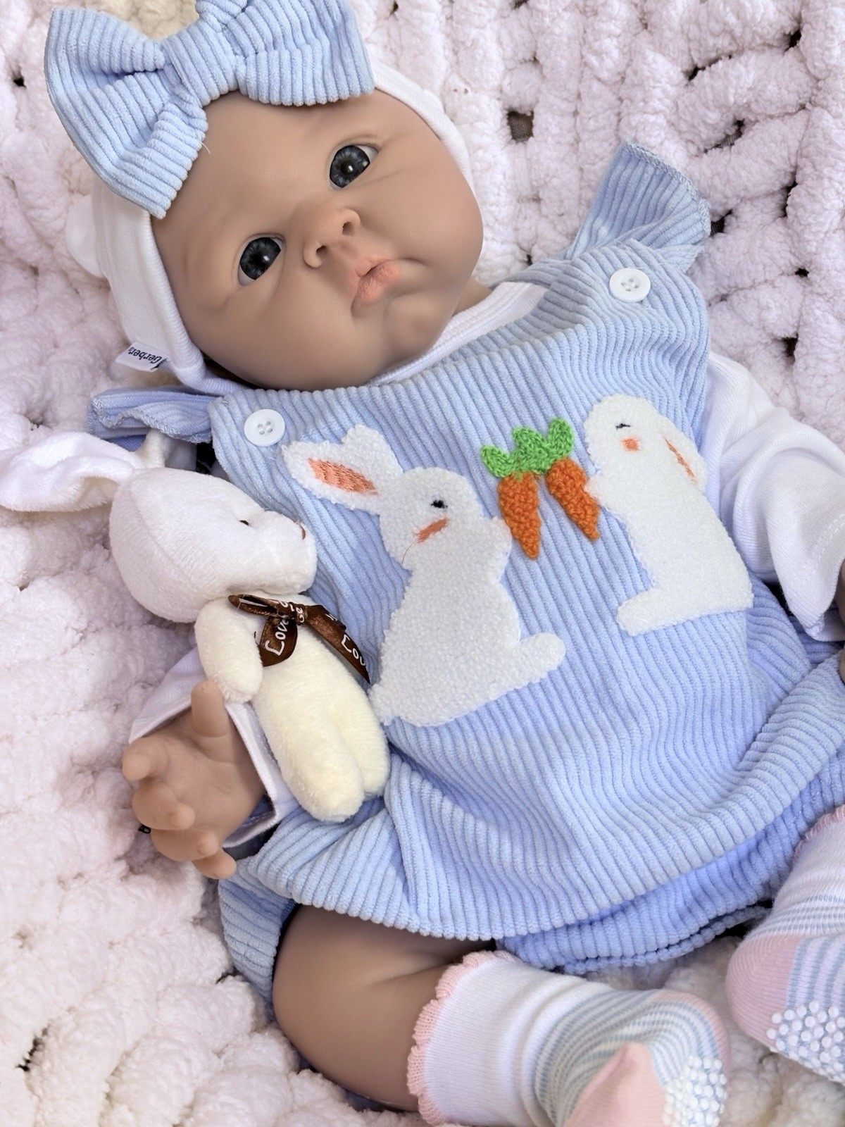 19” Lifelike 7 lbs Full Silicone Reborn Baby Girl Doll Floppy Squishy Newborn