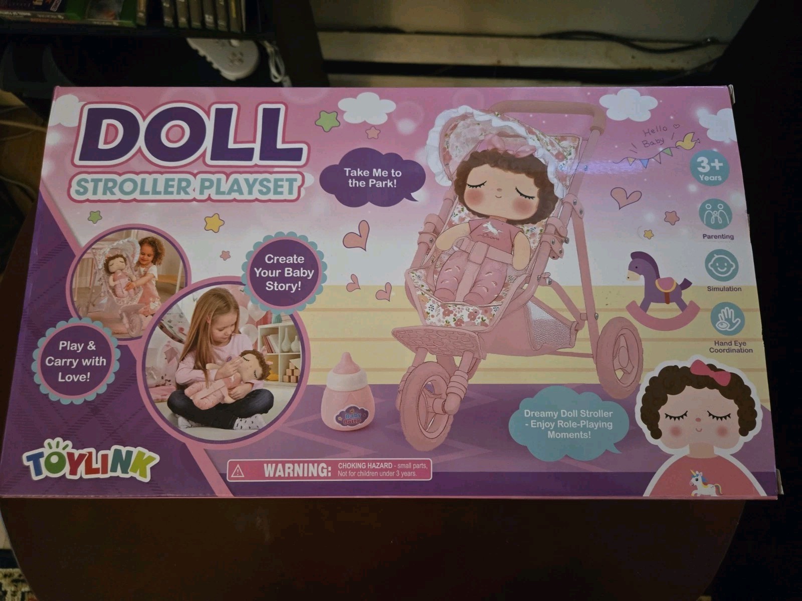 Toylink Doll Stroller Playset